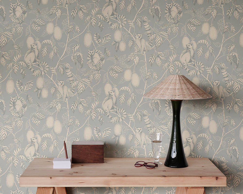 Sandberg Elliot Wallpaper in a hallway