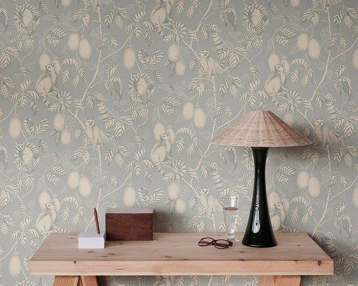 Sandberg Elliot Wallpaper in a hallway