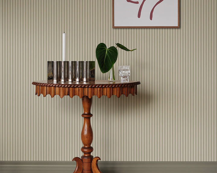 Sandberg Estelle Wallpaper in a hallway