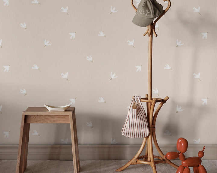 Sandberg Frida Wallpaper in a kid bedroom