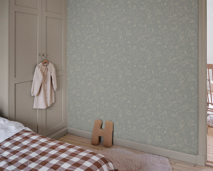 Sandberg Hollie Wallpaper in a kid bedroom