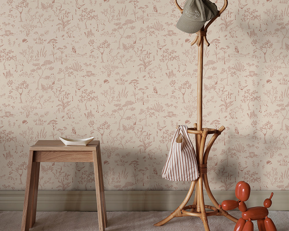 Sandberg Hollie Wallpaper in a kid bedroom