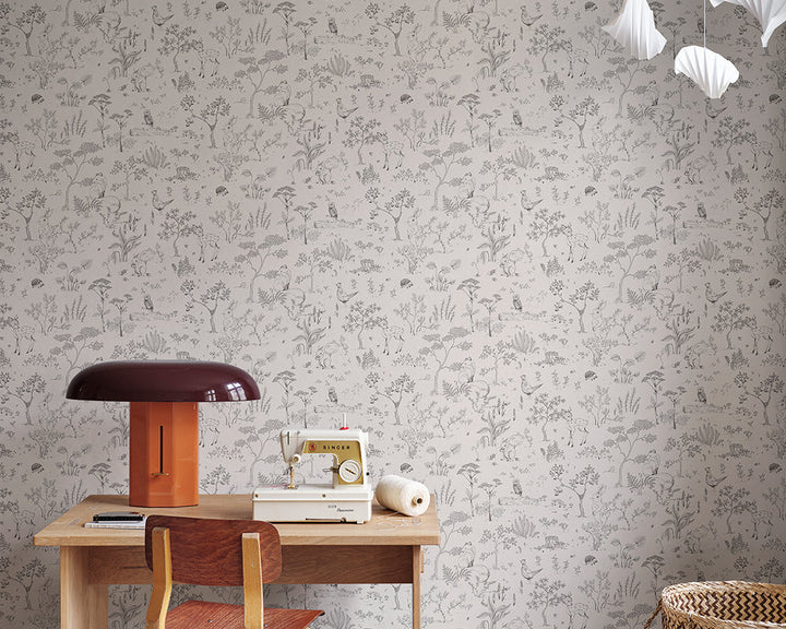 Sandberg Hollie Wallpaper in a kid bedroom