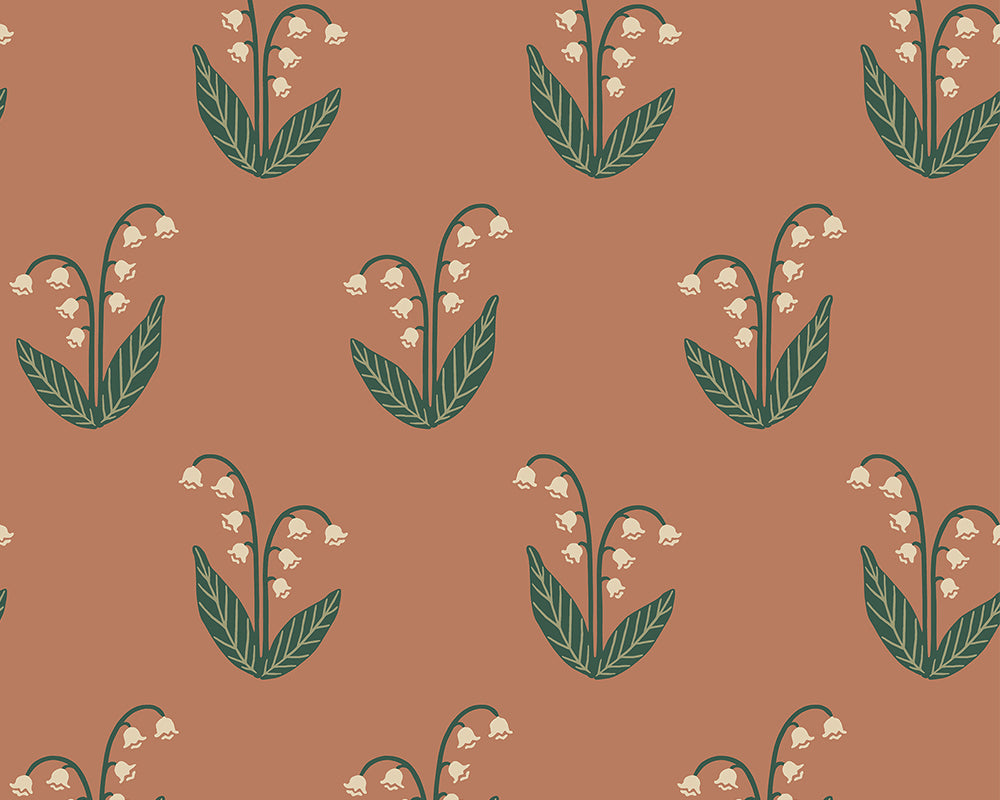 Sandberg Lilly Wallpaper