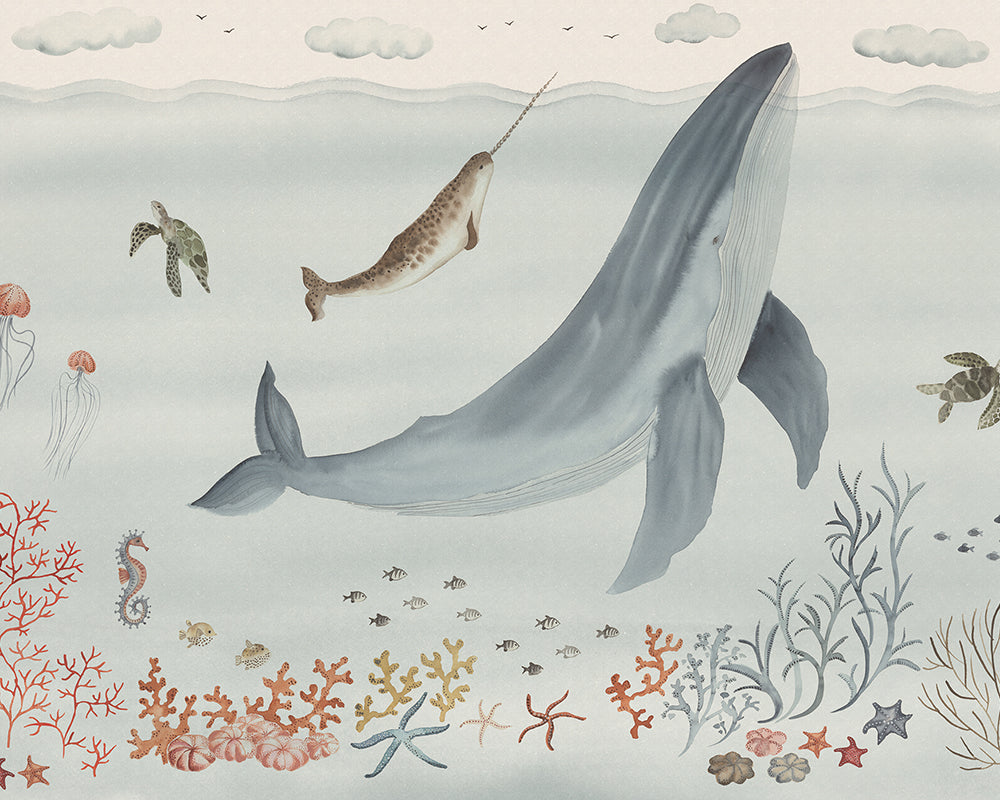 Sandberg Sally Mural Wallpaper