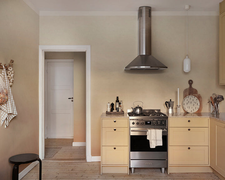 Sandberg Skymning Mural Wallpaper in a kitchen