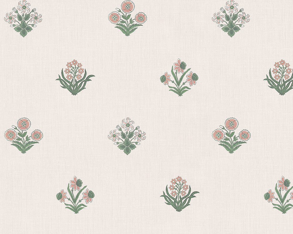 Sandberg Amy Wallpaper in Pink