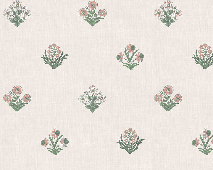 Sandberg Amy Wallpaper in Pink