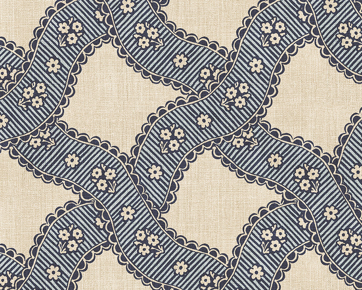 Sandberg Annie Wallpaper in Blue