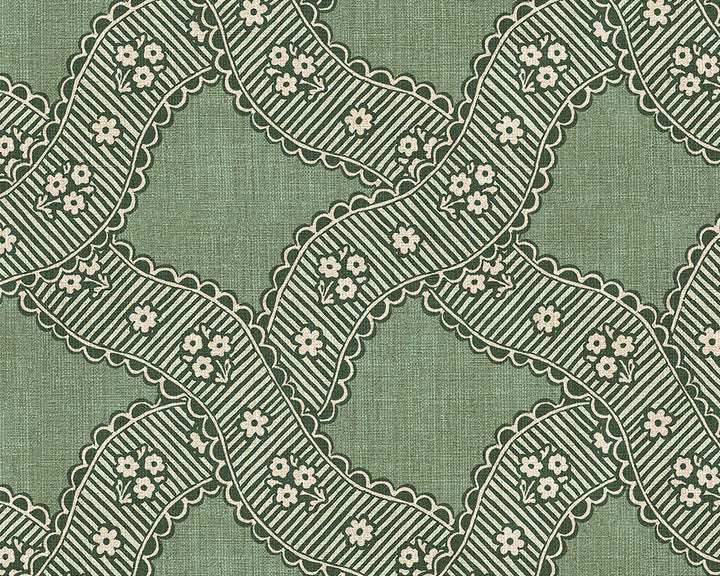 Sandberg Annie Wallpaper in Green