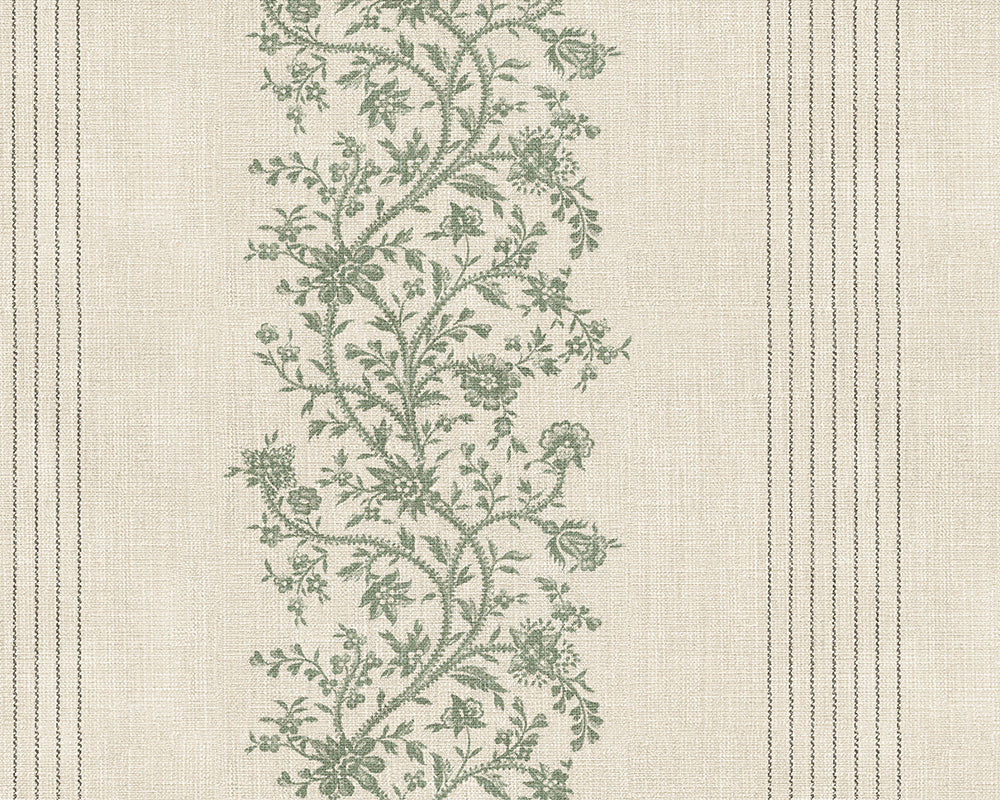 Sandberg Natalie Wallpaper in green
