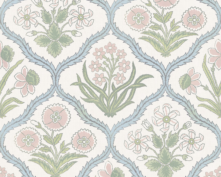 Sandberg Rosa Wallpaper in pastel
