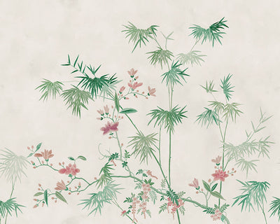 Sandberg Bamboo Grove Wallpaper in Green