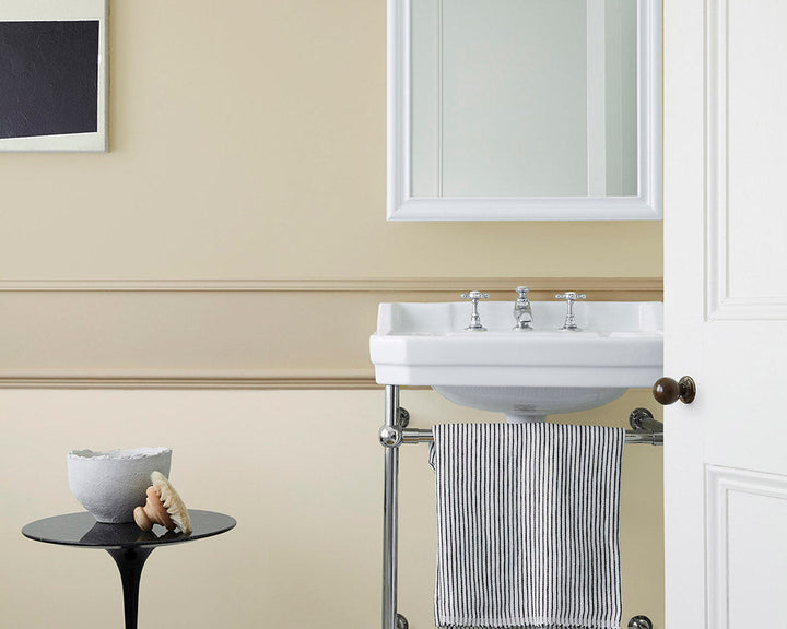 Little Greene Travertine Mid 273 Paint on bathroom walls