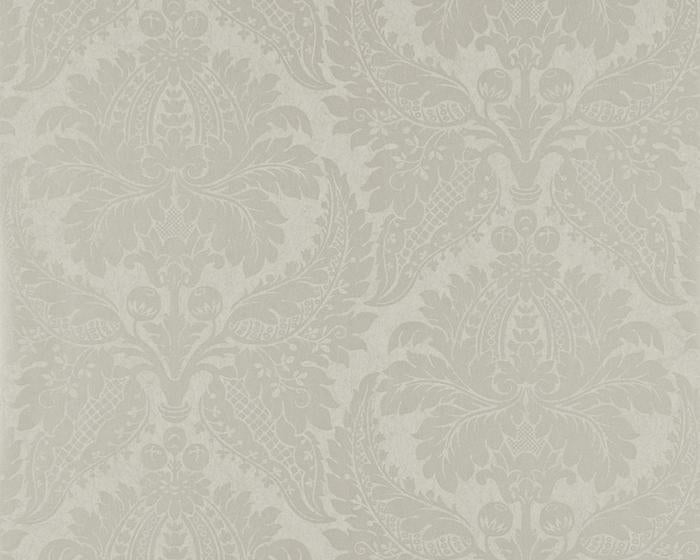 Zoffany Malmaison Damask Wallpaper in Chalk