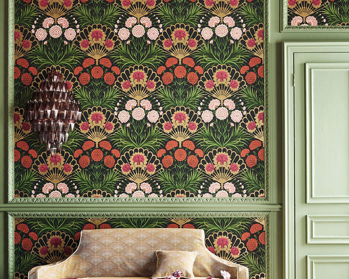 Cole & Son Flamenco Fan Wallpaper Room Set