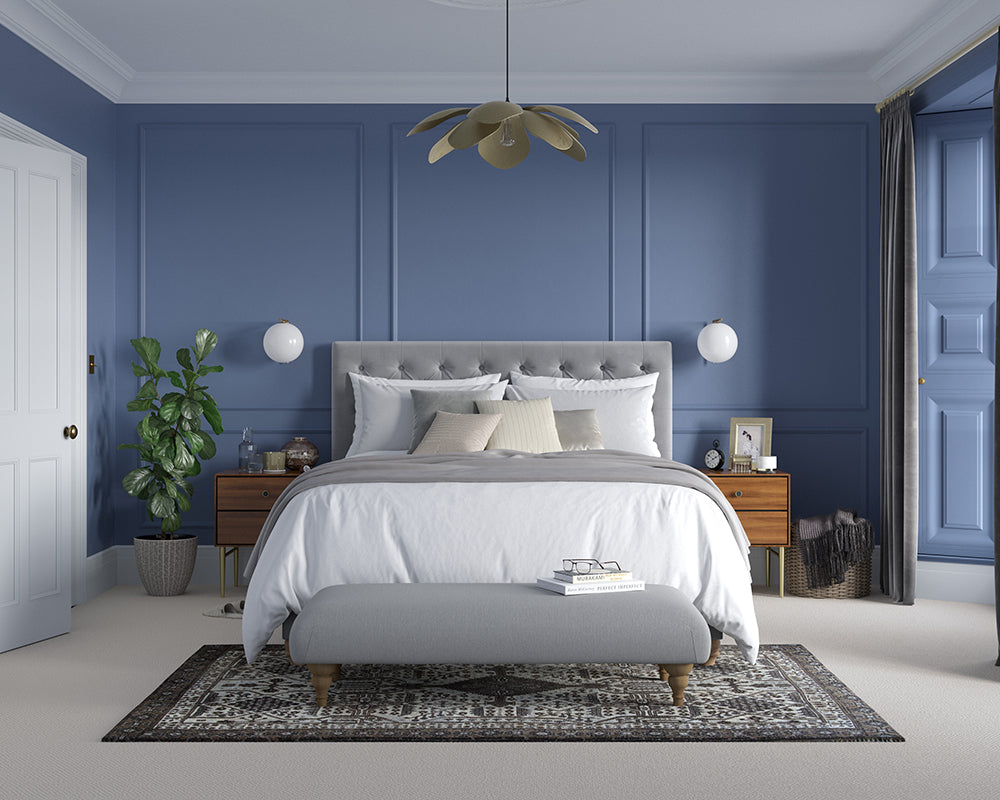 Dulux Heritage DH Indigo Bedroom