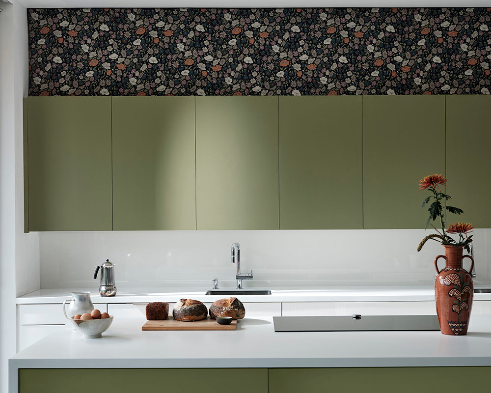 Farrow & Ball Olive 13 Paint used on kitchen cabinets