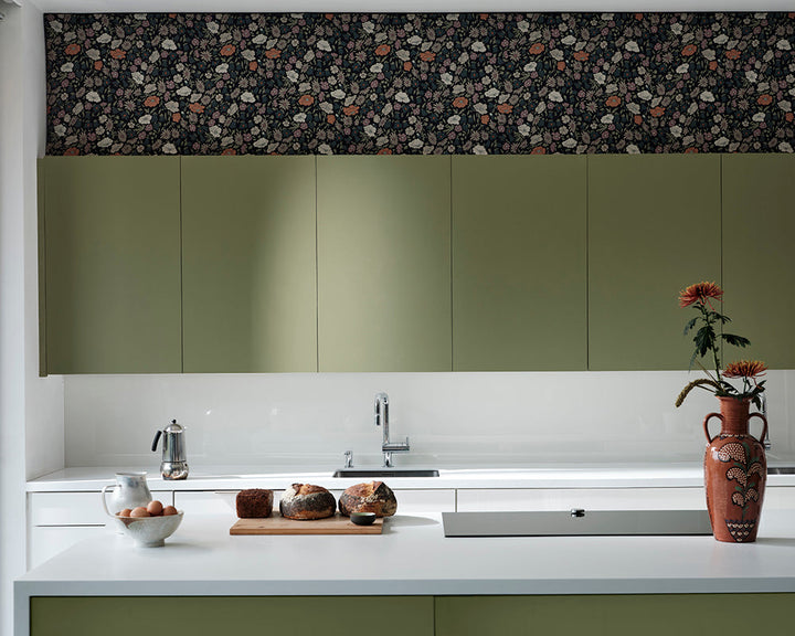 Farrow & Ball Olive 13 Paint used on kitchen cabinets