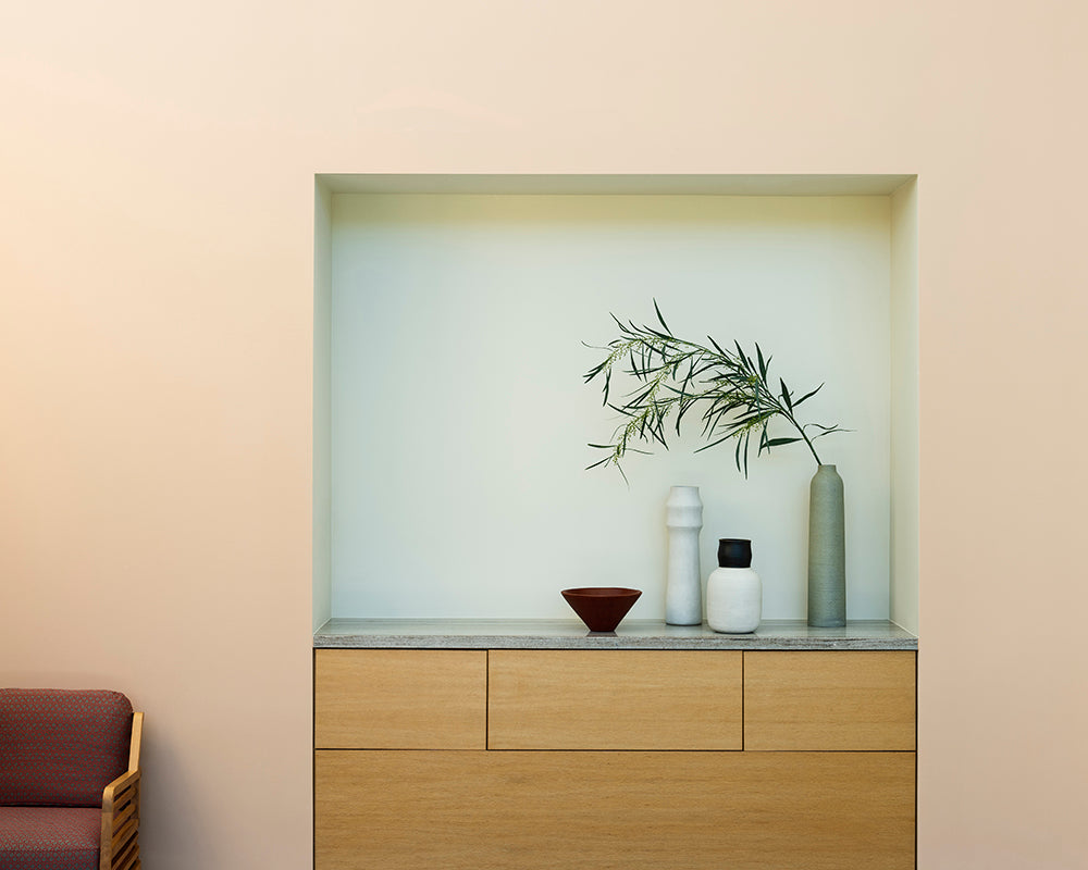 Light Sand CC2 paint by Farrow & Ball in a living space