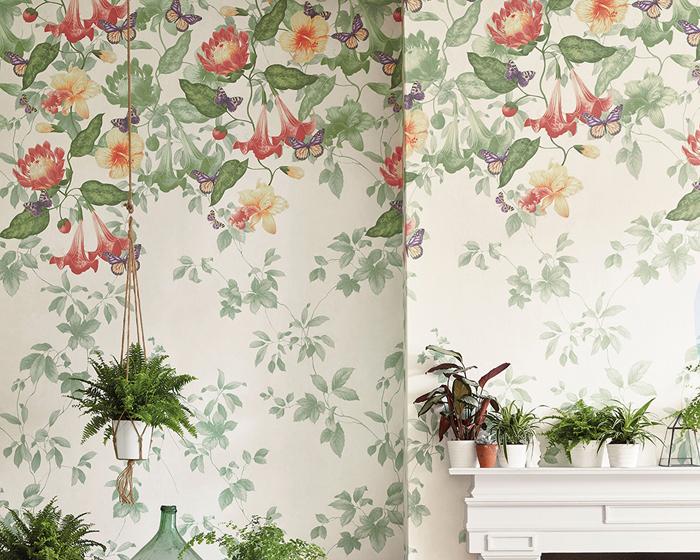 Little Greene Asterid Lantern 0293ASLANTE Wallpaper