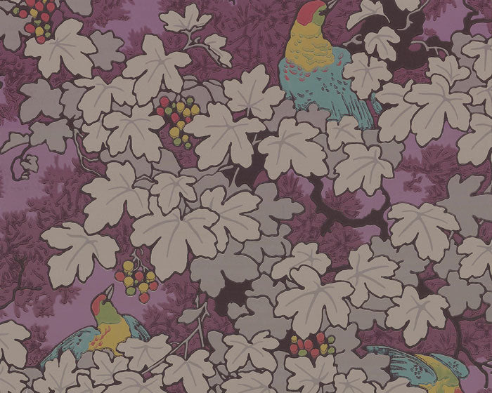 Little Greene Vine Rouge 0247VIVERDE Wallpaper