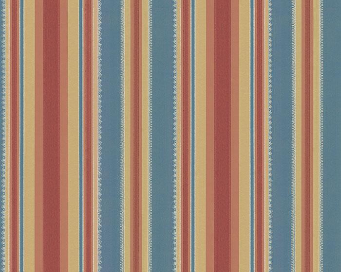 Little Greene Colonial Stripe Morocco 0286CLMOROC Wallpaper