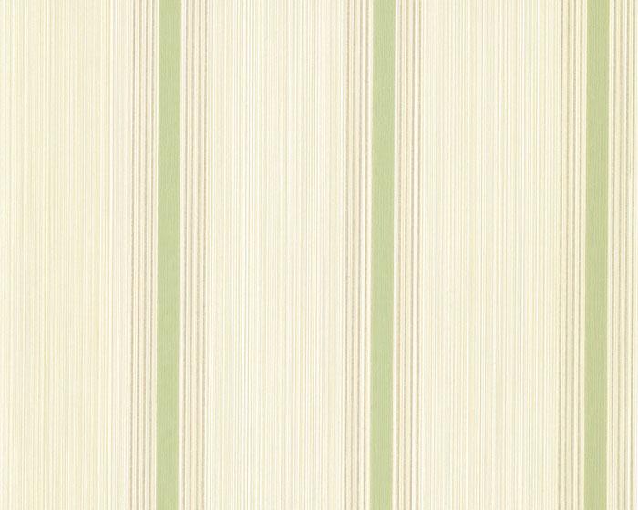 Little Greene Cavendish Stripe Brush Green 0286CVBRGRE Wallpaper