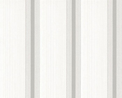 Little Greene Cavendish Stripe Brush Stone 0286CVBRSTO Wallpaper