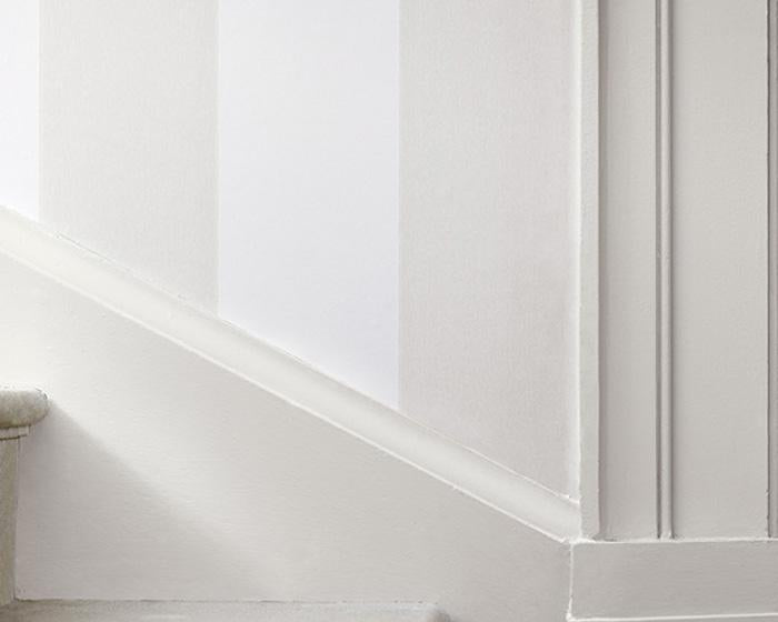 Little Greene Broad Stripe Lilac Grey 0286BSLILAC Wallpaper