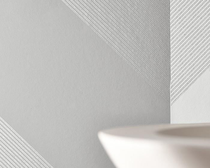 Little Greene Elephant Stripe Sharp Stone 0286ESSHARP Wallpaper