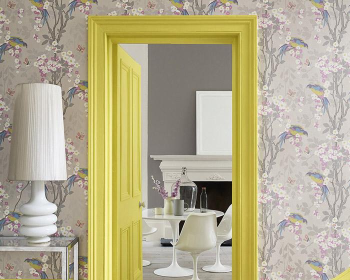 Little Greene Loriini Tuscany 0293LOTUSCA Wallpaper