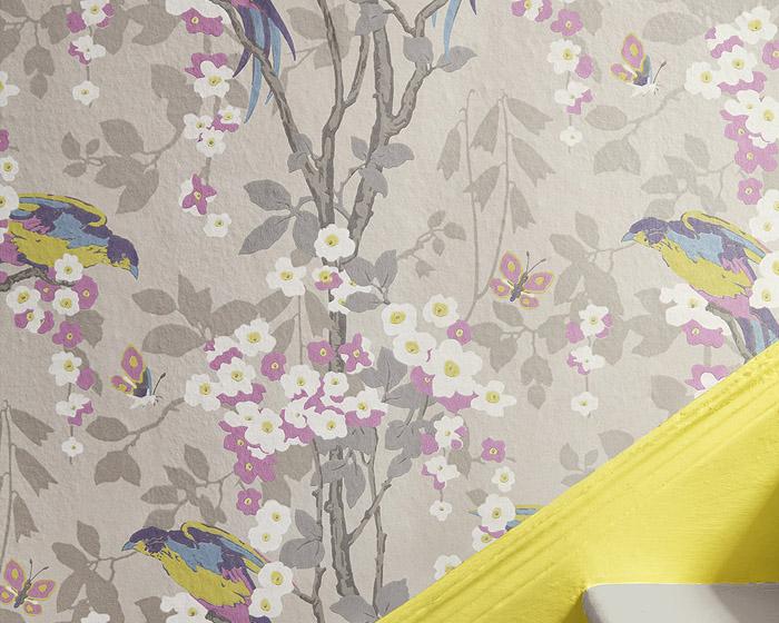 Little Greene Loriini Tuscany 0293LOTUSCA Wallpaper