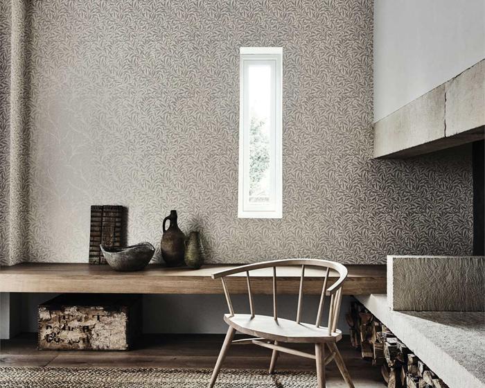 Morris & Co Willow Bough Ivory/Pearl 216022 Wallpaper