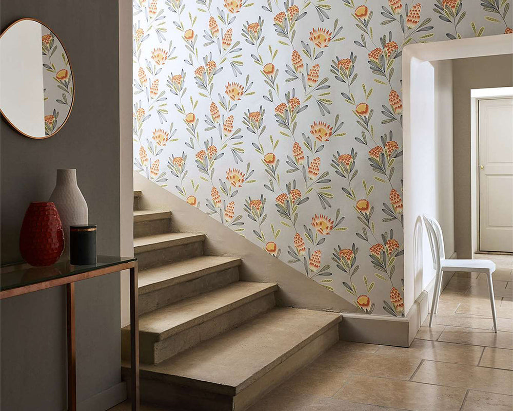 Harlequin Cayo Wallpaper in Room