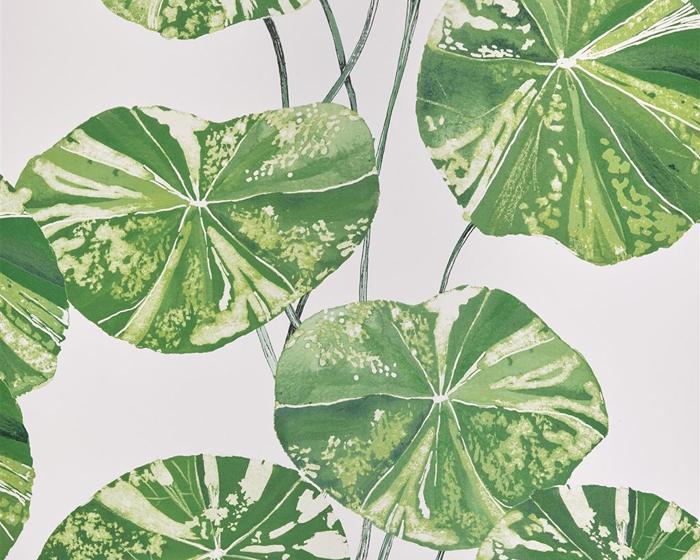 Designers Guild Brahmi Leaf PDG1061/01 Wallpaper