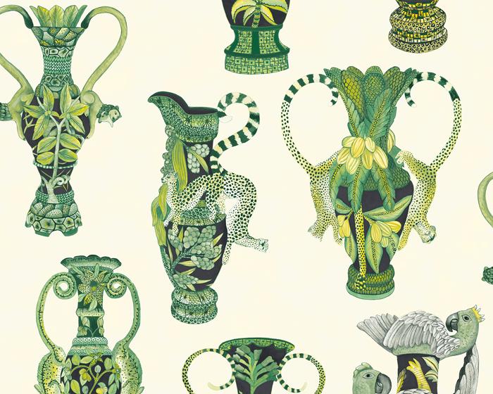 Cole & Son Khulu Vases 109/12056 Wallpaper