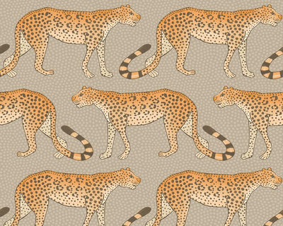 Cole & Son Leopard Walk 109/2010 Wallpaper