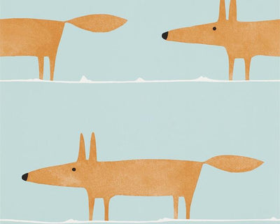 Scion Mr Fox Auburn 110849 Wallpaper