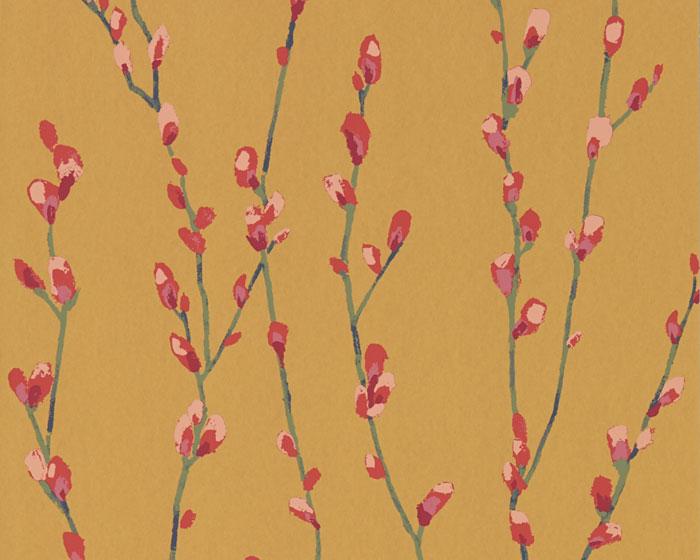 Harlequin Salice Fuchsia/Sunshine 111473 Wallpaper