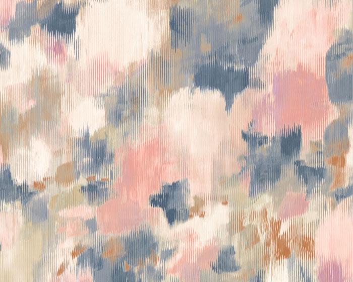 Harlequin Exuberance Heather/Indigo 111477 Wallpaper