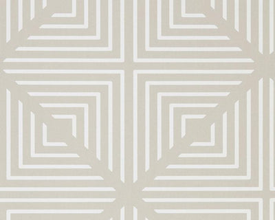Harlequin Radial Linen/Chalk 111554 Wallpaper