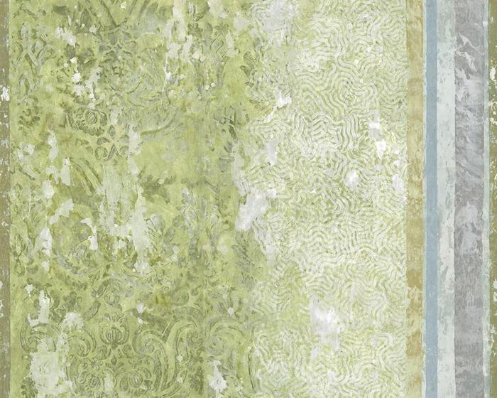 Designers Guild La Rotonda Scene 1 Olive PDG1095/01 Wallpaper