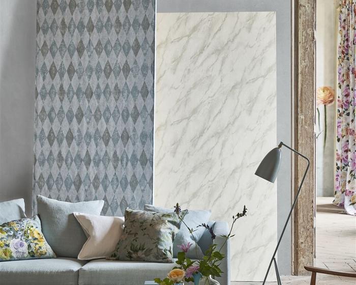 Designers Guild Arlecchino Sky PDG1090/06 Wallpaper