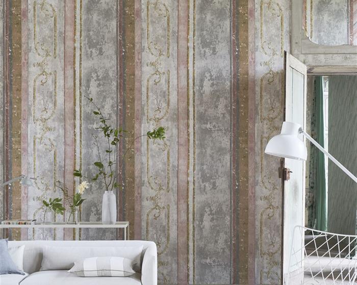 Designers Guild Foscari Fresco Scene 2 Tuberose PDG1098/01 Wallpaper