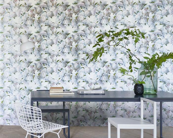 Designers Guild Peonia Ivory PDG1094/02 Wallpaper