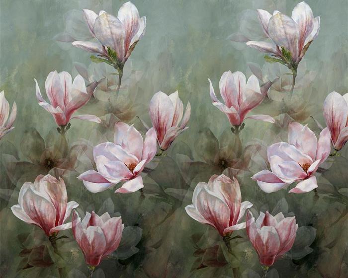 Designers Guild Yulan Magnolia PDG1115/01 Wallpaper