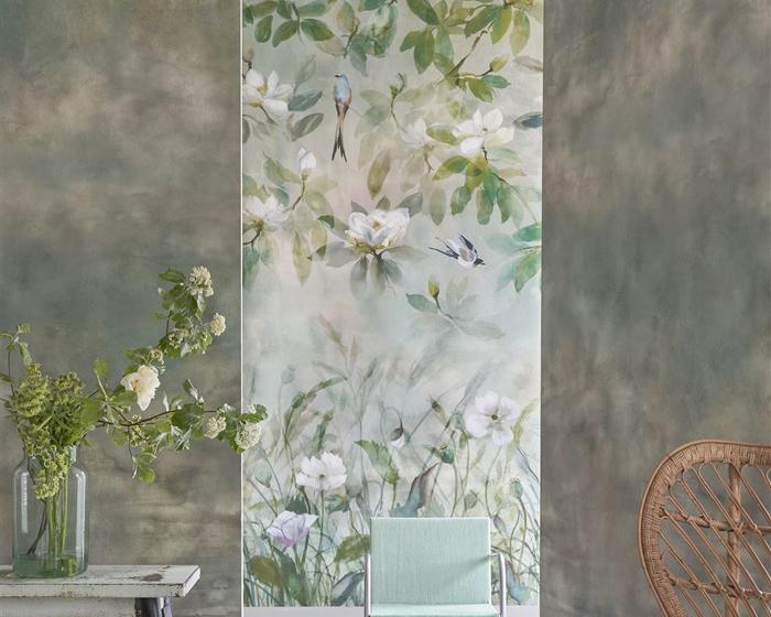 Designers Guild Kiyosumi Celadon PDG1113/01 Wallpaper