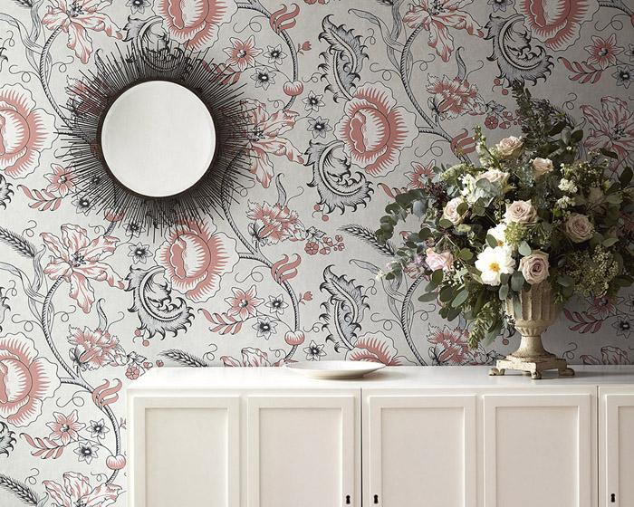 Little Greene Woodblock Trail Union 0293WOUNION Wallpaper