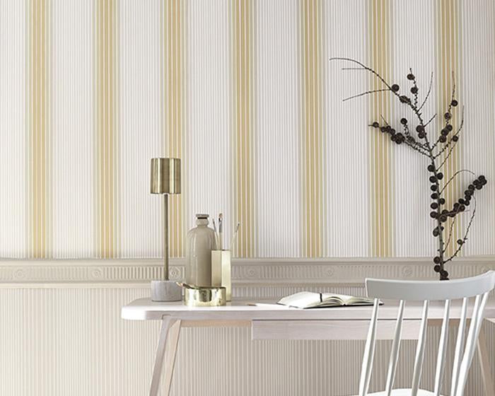 Little Greene Ombre Stripe Soapstone/Doric 0286OSSOAPS Wallpaper
